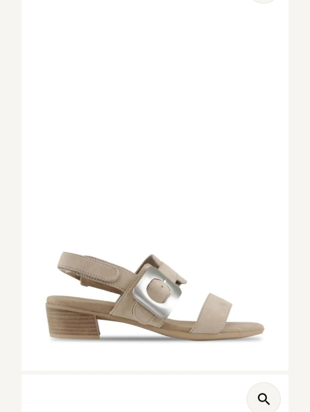 Munro Ashlin Square Toe Suede Slingback Sandal Suze 10.5N NWT
